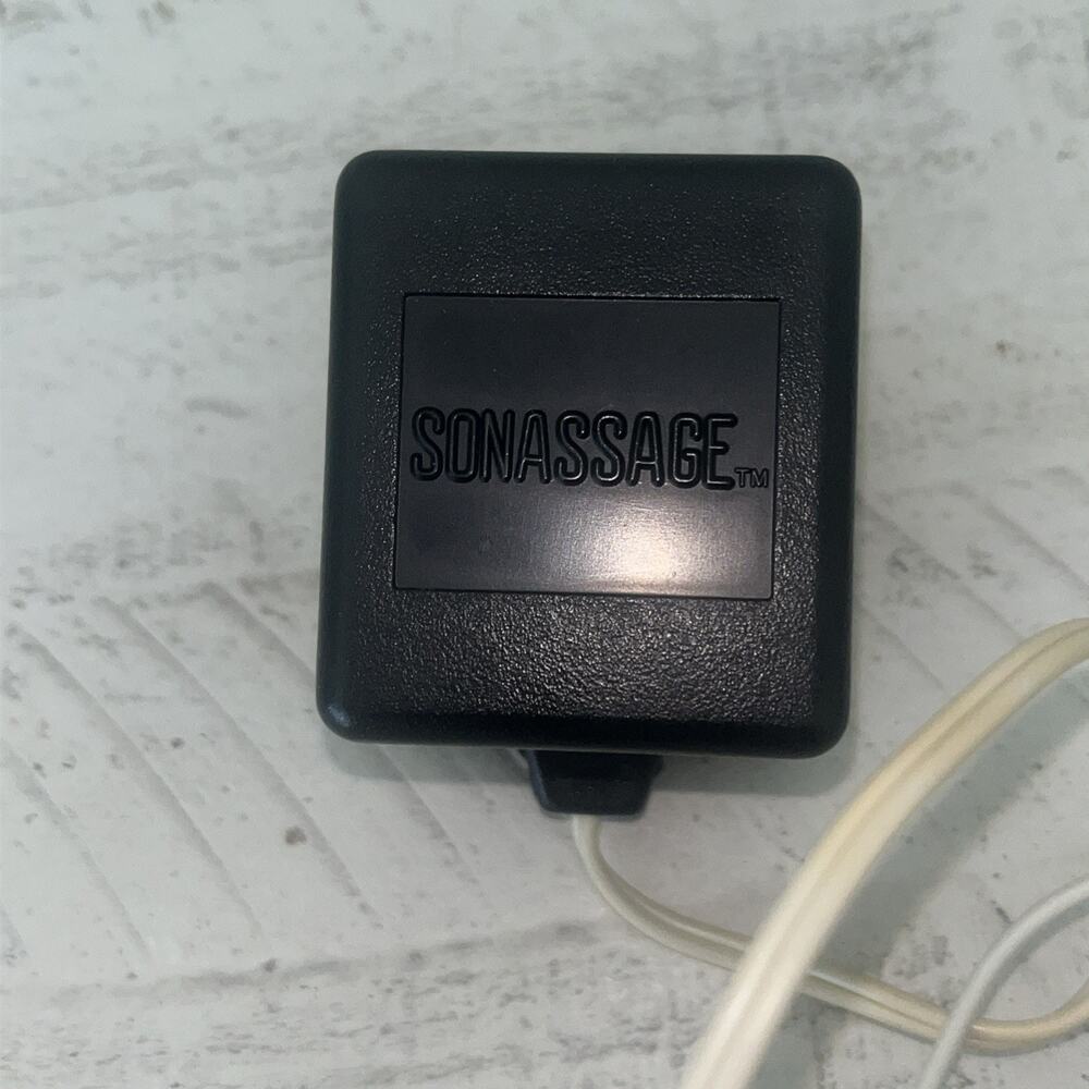 Vintage Sonassage Sonic Pain Reliever Vibrate Handheld Body Massager w/ 3 Heads - Picture 5 of 8